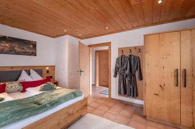 Ein Bett oder Betten in einem Zimmer der Unterkunft Kaiserapart Karin