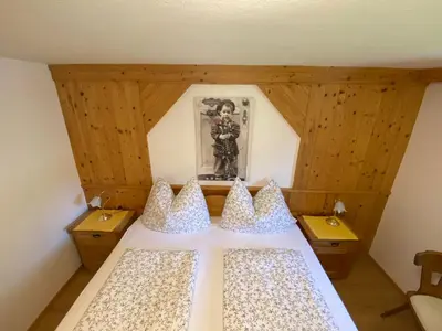 Ein Bett oder Betten in einem Zimmer der Unterkunft Haus Waldrand