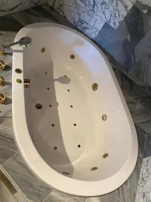 Ein Badezimmer in der Unterkunft Ferienwohnung im Herzen Tirols