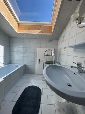 Ein Badezimmer in der Unterkunft Ferienapartment Tauernblick