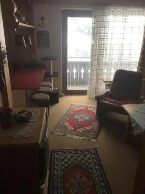 Ein Sitzbereich in der Unterkunft Wohnung Melchior bei Sterngucker