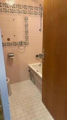 Ein Badezimmer in der Unterkunft Wohnung Melchior bei Sterngucker