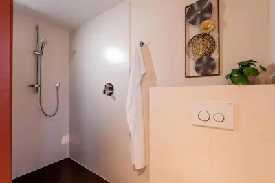 Ein Badezimmer in der Unterkunft 4-Jahreszeiten
