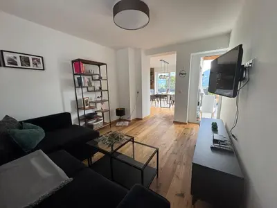 TV/Unterhaltungsangebot in der Unterkunft Modern apartment near Zillertal