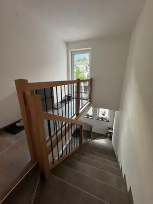 Ein Bett oder Betten in einem Zimmer der Unterkunft Modern apartment near Zillertal