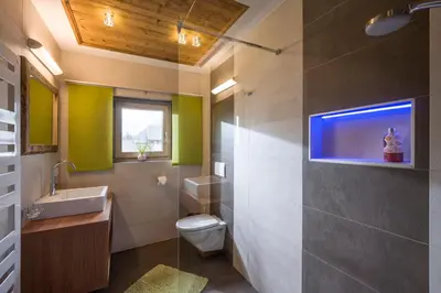 Ein Badezimmer in der Unterkunft Ferienhaus Spitaler