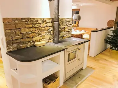 Küche/Küchenzeile in der Unterkunft Apartment Almchalet Zillertal-3 by Interhome