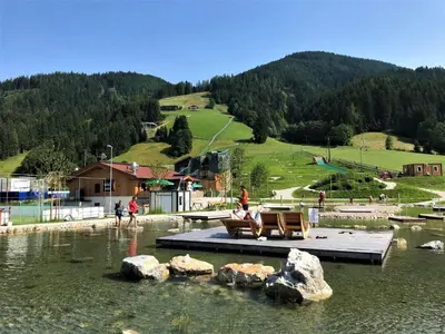 Naturlandschaft in der Nähe des Ferienhauses