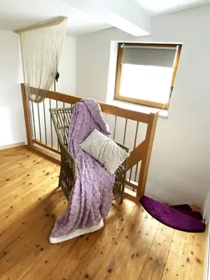 Ein Bett oder Betten in einem Zimmer der Unterkunft 