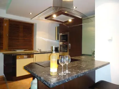 Küche/Küchenzeile in der Unterkunft Apartment Kirchberg by Apartment Managers