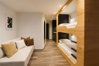 Ein Bett oder Betten in einem Zimmer der Unterkunft TinyAlps