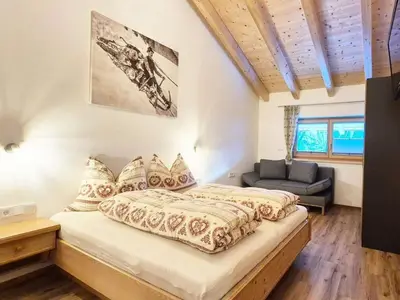 Ein Bett oder Betten in einem Zimmer der Unterkunft Holiday in Mittersill near the Kitzbühel Alps