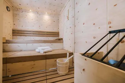 Ein Bett oder Betten in einem Zimmer der Unterkunft Moidi's Chalet Spieljoch
