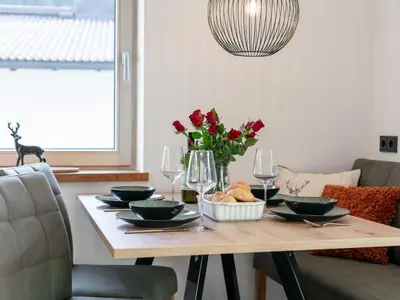 Ein Sitzbereich in der Unterkunft Haus Tauernblick Top 3 und 4