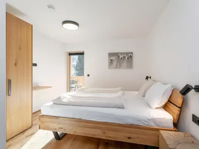 Ein Bett oder Betten in einem Zimmer der Unterkunft Haus Tauernblick Top 3