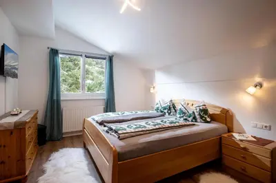 Ein Bett oder Betten in einem Zimmer der Unterkunft Apartment Auszeit bei Christl