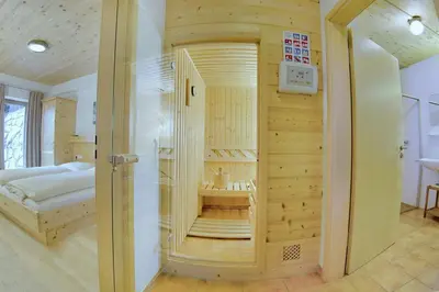 Ein Bett oder Betten in einem Zimmer der Unterkunft Residenz Sonnenfeld Top 7