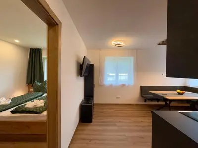 Ein Bett oder Betten in einem Zimmer der Unterkunft Haus Schernthaner