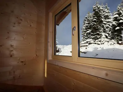 Chalet at 1700m with panoramic views im Winter