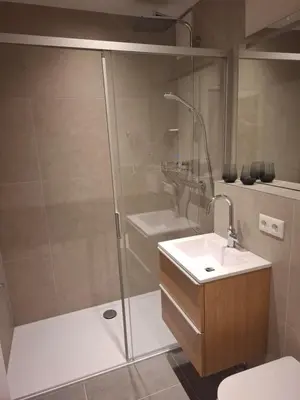 Ein Badezimmer in der Unterkunft Apartment Hannah