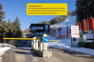 Hecherhaus im Winter