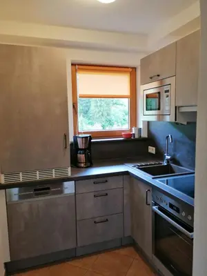 Küche/Küchenzeile in der Unterkunft Haus Romantik