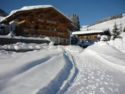 Haus Romantik im Winter