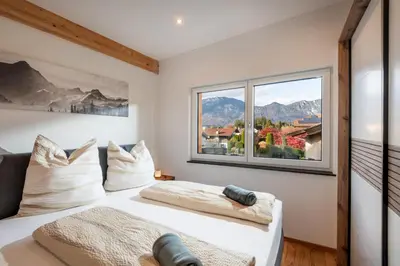Ein Bett oder Betten in einem Zimmer der Unterkunft Apartment Mayr