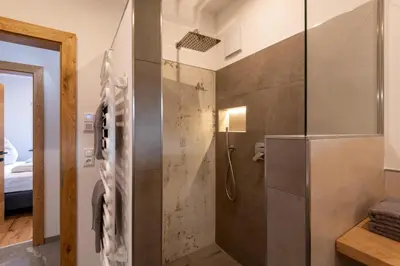 Ein Badezimmer in der Unterkunft Apartment Mayr