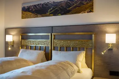 Ein Bett oder Betten in einem Zimmer der Unterkunft Bennis Dahuam
