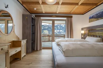 Ein Bett oder Betten in einem Zimmer der Unterkunft Bennis Dahuam
