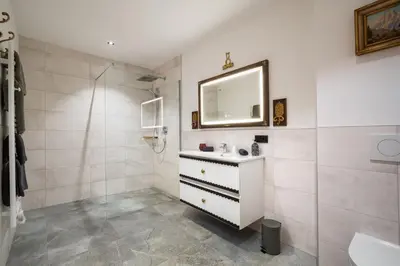 Ein Badezimmer in der Unterkunft Bennis Dahuam