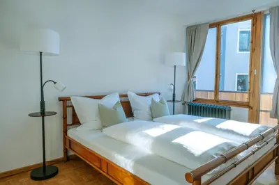 Ein Bett oder Betten in einem Zimmer der Unterkunft Hornweg Suites