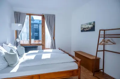 Ein Bett oder Betten in einem Zimmer der Unterkunft Hornweg Suites