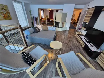 TV/Unterhaltungsangebot in der Unterkunft Ferienwohnung Neuheim