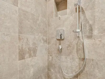 Ein Badezimmer in der Unterkunft Apartment in Wald near Zillertal Ski Arena