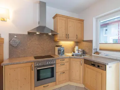 Küche/Küchenzeile in der Unterkunft Holiday home in Hollersbach im Pinzgau