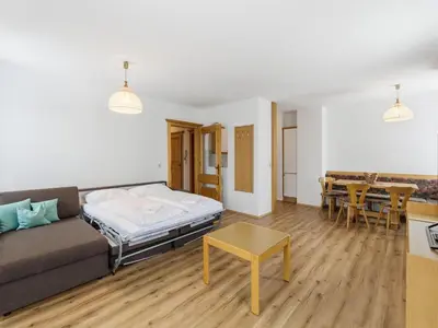 Ein Sitzbereich in der Unterkunft Apartment in Mittersill with mountain view