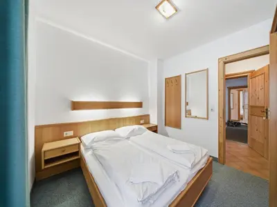 Ein Bett oder Betten in einem Zimmer der Unterkunft Apartment in a quiet location in Mittersill