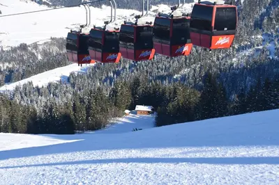 Chalet Haberlhütte im Winter