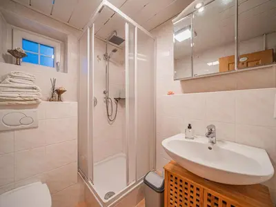 Ein Badezimmer in der Unterkunft Haus David