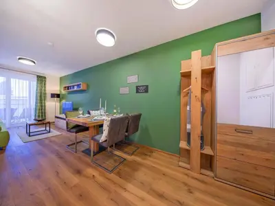Grundriss der Unterkunft Modern apartment in Neukirchen