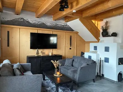 TV/Unterhaltungsangebot in der Unterkunft Chalet 121