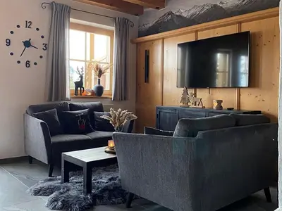 TV/Unterhaltungsangebot in der Unterkunft Chalet 121