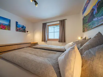 Ein Sitzbereich in der Unterkunft Apartment Vorderebenthann