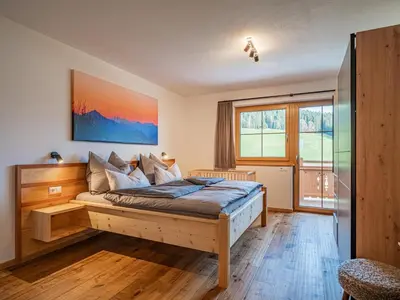 Ein Bett oder Betten in einem Zimmer der Unterkunft Apartment Vorderebenthann