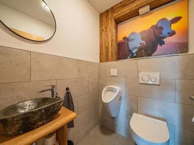 Ein Badezimmer in der Unterkunft Apartment Vorderebenthann