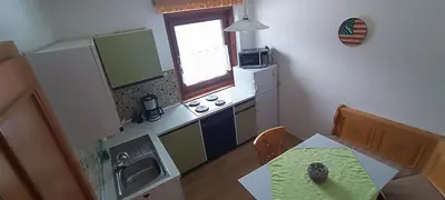 Küche/Küchenzeile in der Unterkunft Haus Exenbach