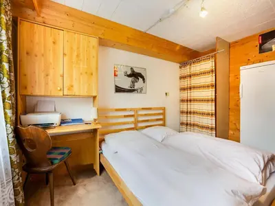 Ein Bett oder Betten in einem Zimmer der Unterkunft Chalet in Jochberg near Thurn Pass Skiing