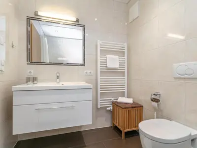 Ein Badezimmer in der Unterkunft Schiestl